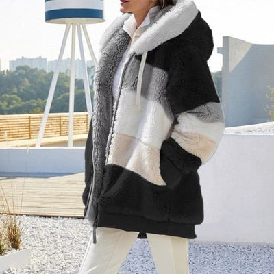 Fibi™ | Cozy Plush Vest with Hood - Delightfully Warm, Soft & Stylish