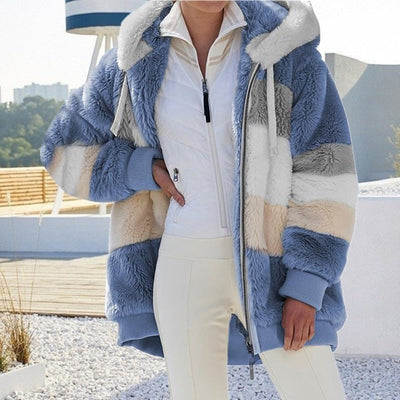 Fibi™ | Cozy Plush Vest with Hood - Delightfully Warm, Soft & Stylish
