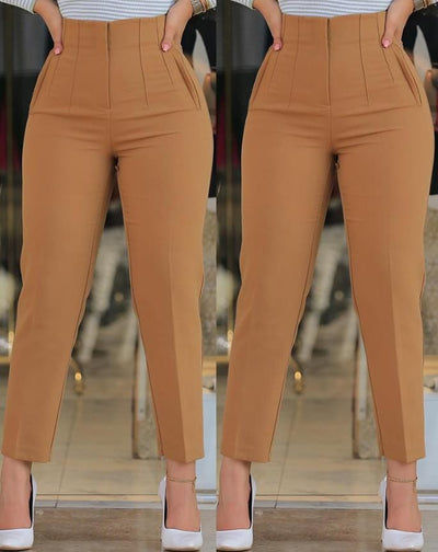 Myrne Casual Trousers High Waist