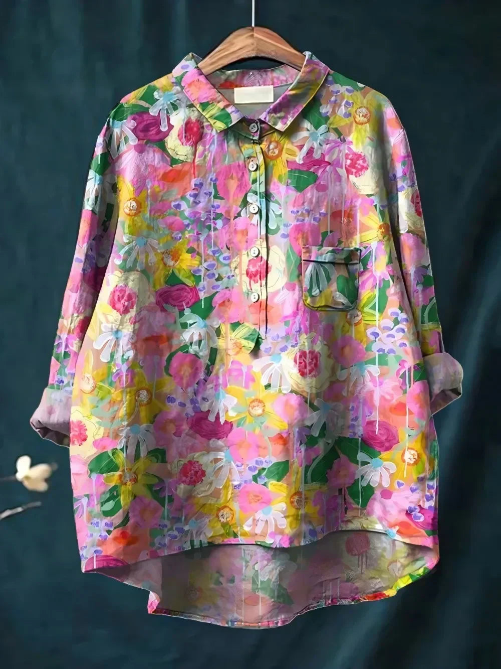 Maya | Painted Meadow Shirt
