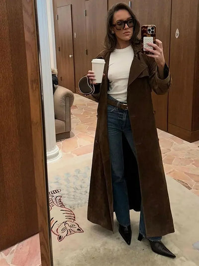 Molly - Faux Suede Jacket