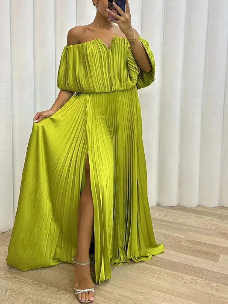 Mallory Butterfly Glam Maxi Dress
