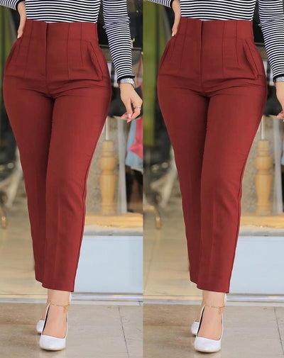 Myrne Casual Trousers High Waist