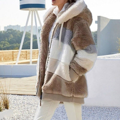 Fibi™ | Cozy Plush Vest with Hood - Delightfully Warm, Soft & Stylish