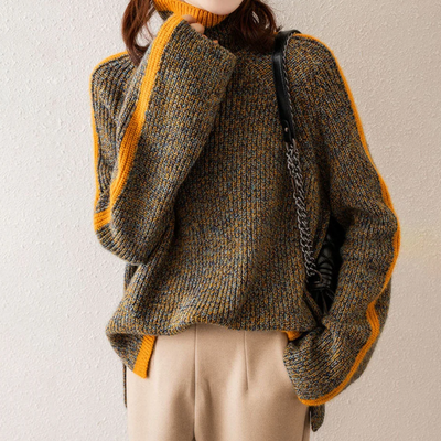 Rebecca™ | Luxurious Wool Turtleneck Sweater