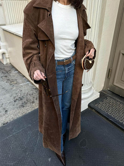 Molly - Faux Suede Jacket