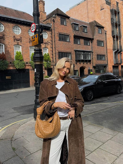 Molly - Faux Suede Jacket