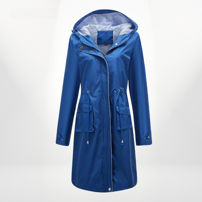 Lizaya | Elegant Trenchcoat Drawstrings