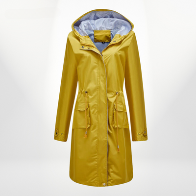 Lizaya | Elegant Trenchcoat Drawstrings