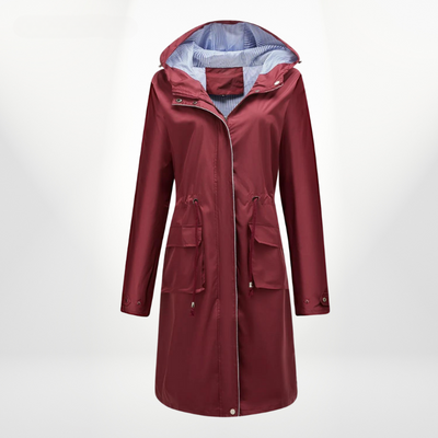 Lizaya | Elegant Trenchcoat Drawstrings