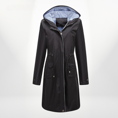 Lizaya | Elegant Trenchcoat Drawstrings