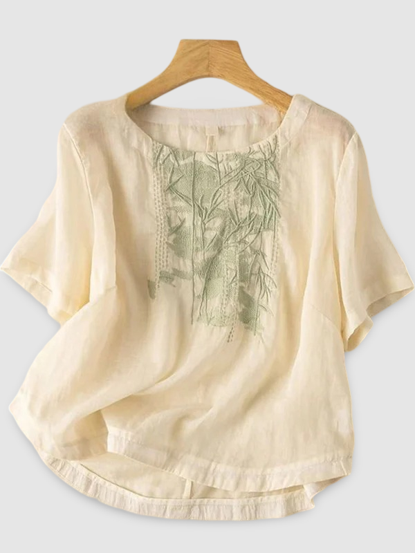 Women's Cotton Heavy Industry | Embroidered Cotton Tops