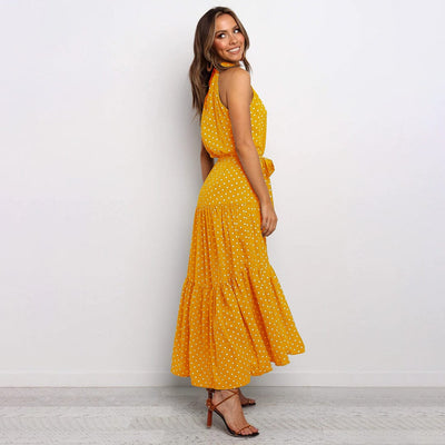 Chloe Cute Polka Dot Dress