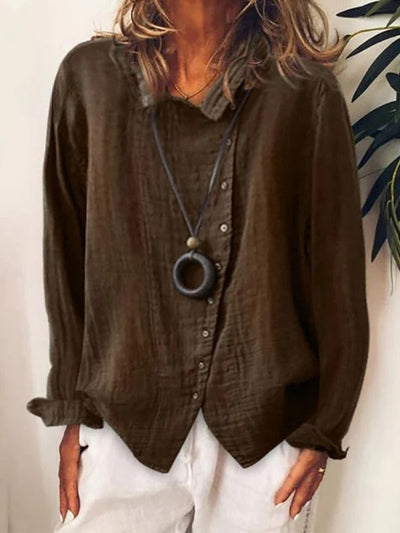 Women's Cotton | Casual Long Shirt