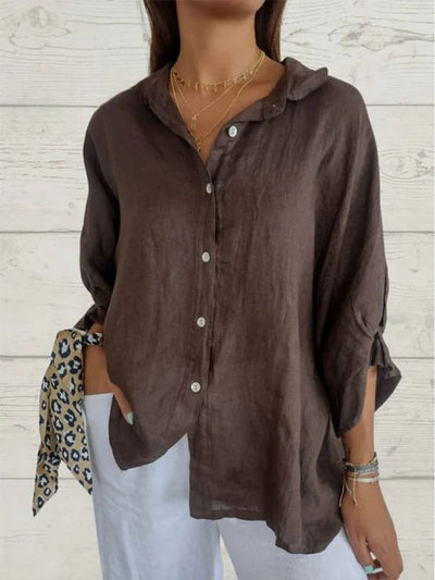 Women's Cotton | Casual Tie-back Shirt
