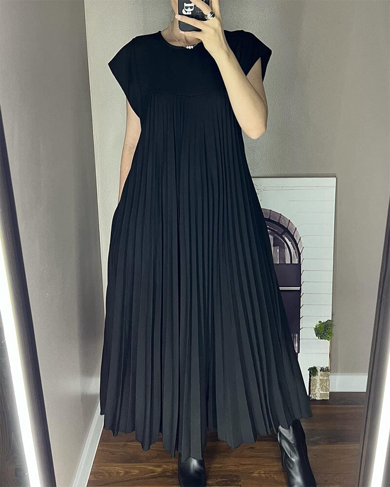 Lara Pleated Dress