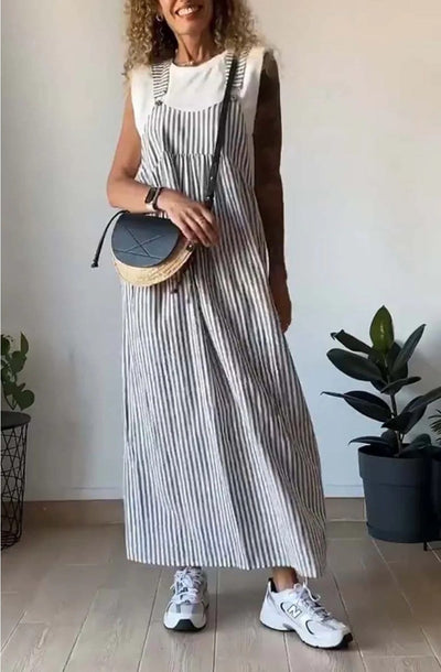 Camille | Casual Striped Jumpsuit