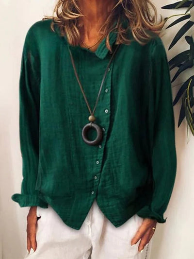 Women's Cotton | Casual Long Shirt