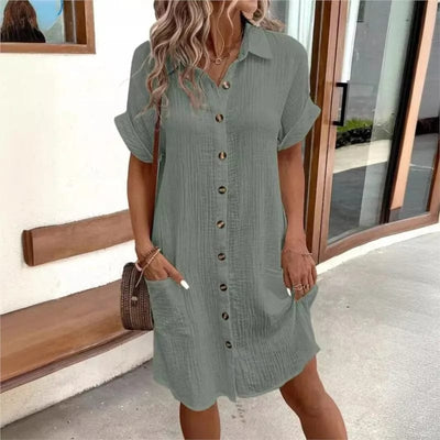 Anouk | Summer Dress with Collar