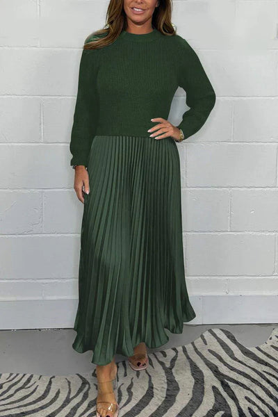 Claire - Elegant 2-in-1 Sweater Dress