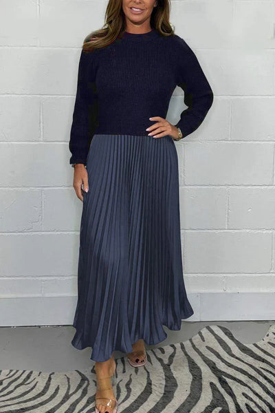 Claire - Elegant 2-in-1 Sweater Dress