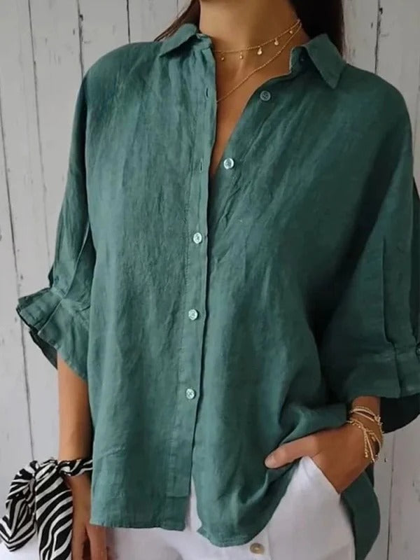 Women's Cotton | Casual Tie-back Shirt