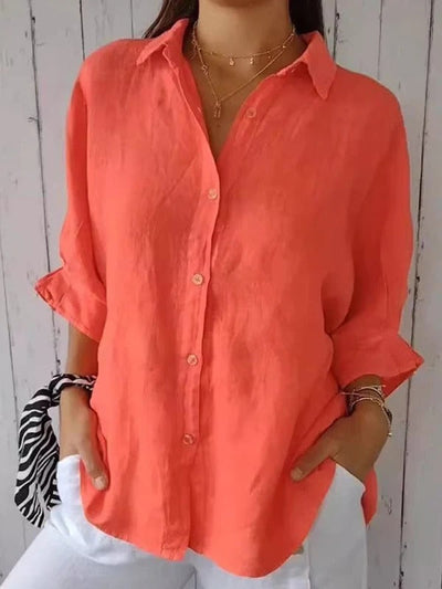 Women's Cotton | Casual Tie-back Shirt