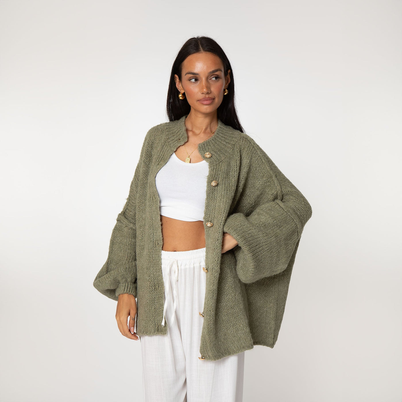 Jess - Knitted Cardigan