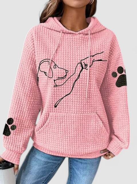 Dehlia™ | Waffle Knit Hoodie