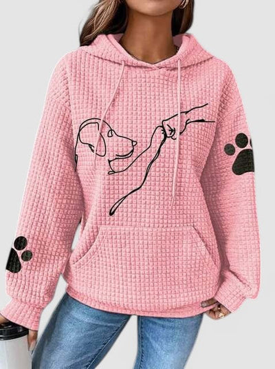 Dehlia™ | Waffle Knit Hoodie
