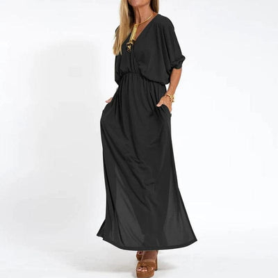 Angelica | Long Vintage Style Summer Dress