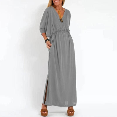 Angelica | Long Vintage Style Summer Dress