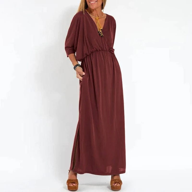 Angelica | Long Vintage Style Summer Dress