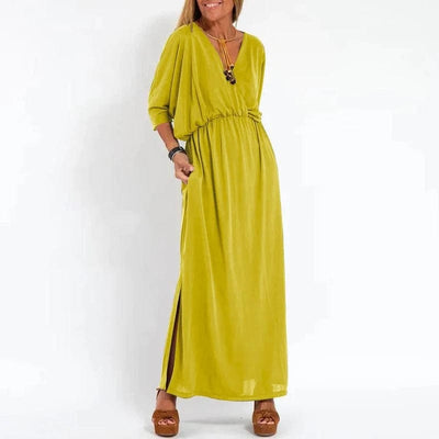 Angelica | Long Vintage Style Summer Dress