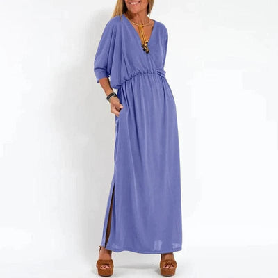 Angelica | Long Vintage Style Summer Dress