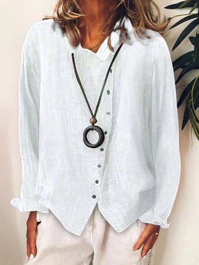 Women's Cotton | Casual Long Shirt